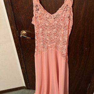 Victoria's Secret sexy large peach nightgown